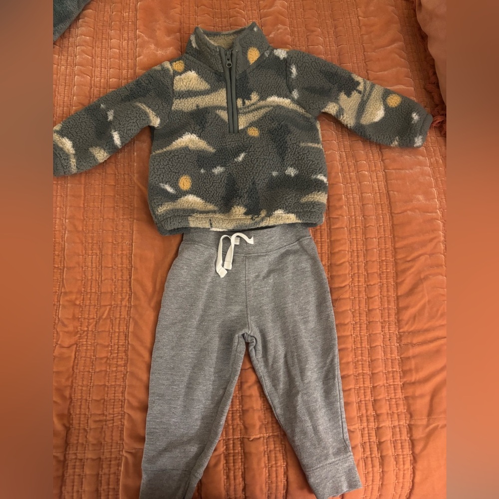 Carter's Gray Joggers for Kids